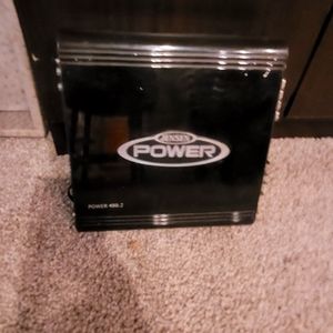 JensenJensen POWER 400.2 200 Watt RMS 400 Watt Peak 2 Channel Amplifier Car Au